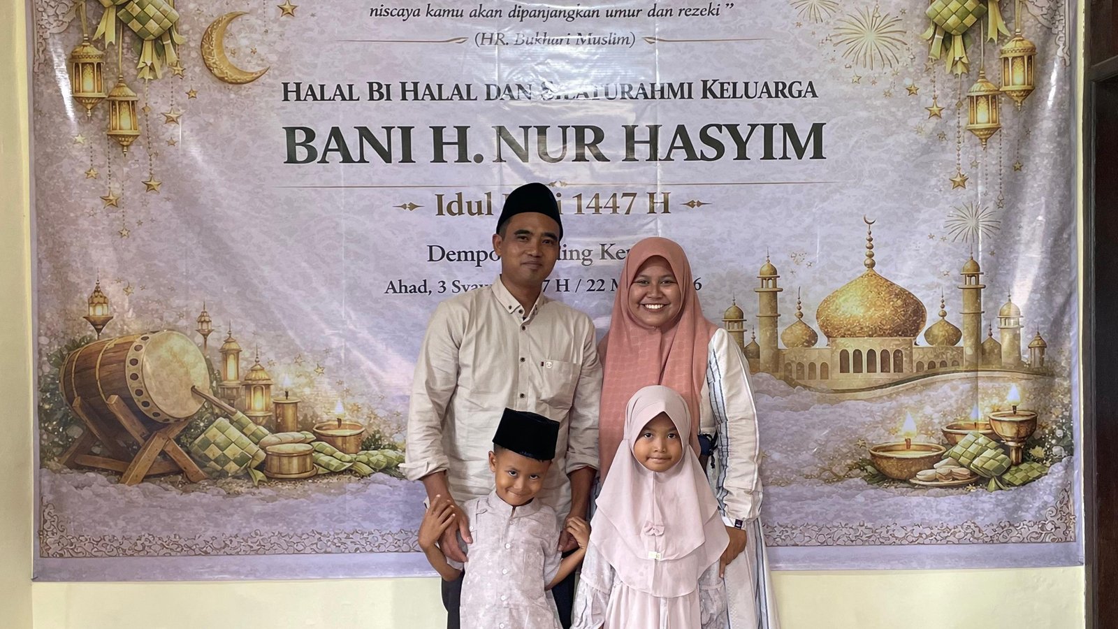 keluarga M. Saifudin zuhri/Silvi faridatul aqnia