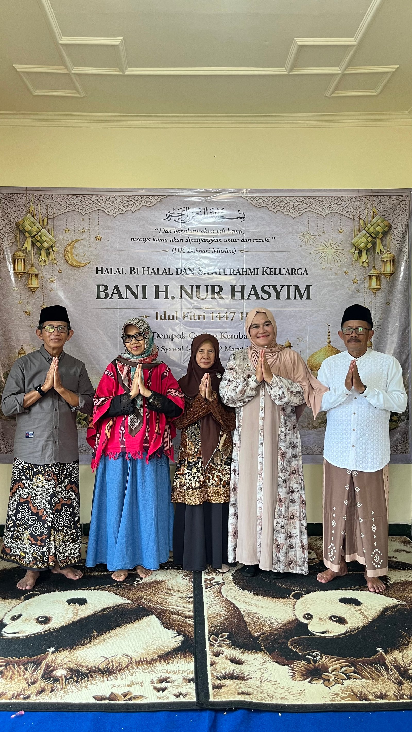 Keluarga Turunan pertama Bani H. Nur Hasyim